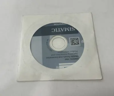 New | in-Stock Siemens SIMATIC HMI Mobile Panel 2nd Gen Operating Instructions CD Disk Automation Control (HMI) Michigan US | Maverick Industrial Sales #1391672