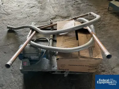 USED Gloucester 6" Gloucester Water Ring Pelletizing Line