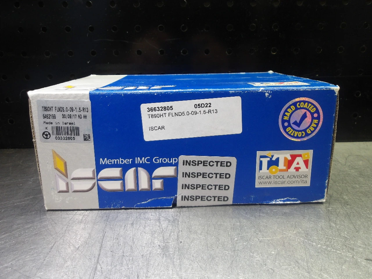 Iscar 5" Coolant Thru Indexable Facemill 1.5" Arbor T890HT FLND5.0-09-1.0-R13 (LOC2362)