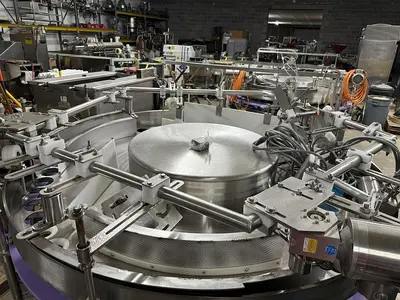 USED TEN BRINK ENGINEERING & CONSLUTING ROTARY POCKET FILLER 48 POCKET
