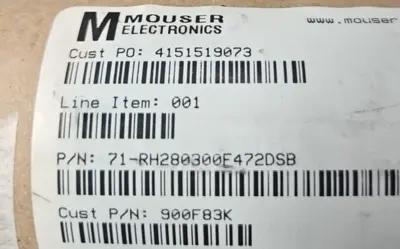 Mouser Electronics 71-RH280300F472DSB Linear Displacement Sensors (BIN233)