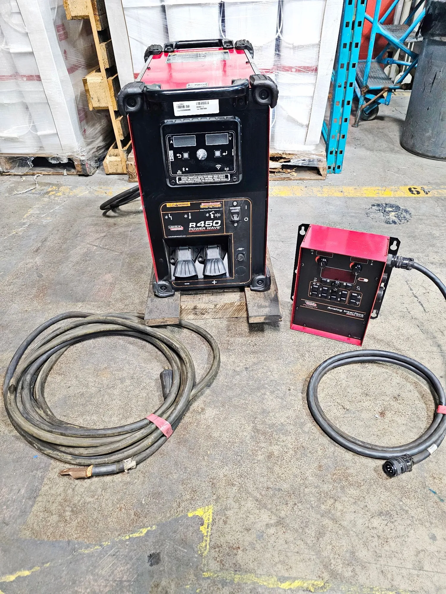 USED LINCOLN ELECTRIC POWER WAVE R450