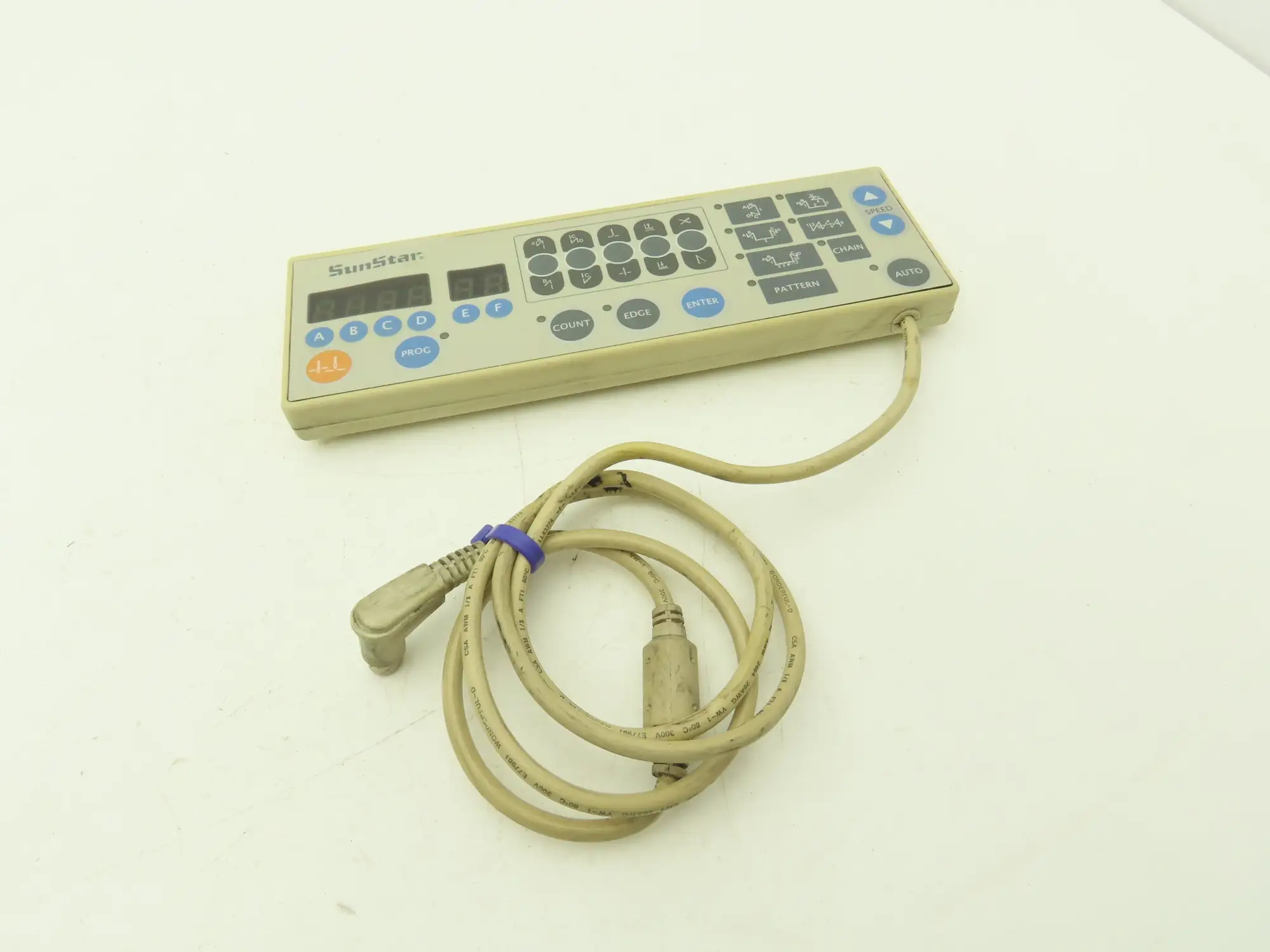 SunStar Sewing Machine Speed Pattern Controller Keypad Control Box