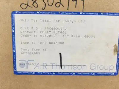 NEW A.R. THOMSON TGBR