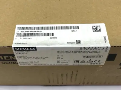 NEW SIEMENS SINAMICS CONTROL UNIT ADAPTER CUA31 24VDC