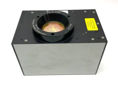 USED NOVANTA SYNRAD FH FLYER 2-WAY SCAN MARKING HEAD LASER GAUGING SYSTEM