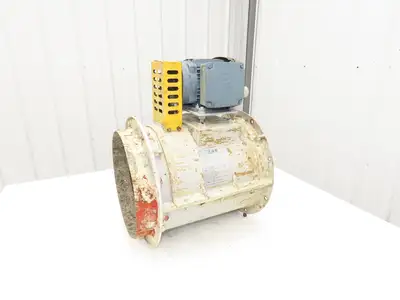 Fulta Electric DBRO3M236 Tube Axial Blower Duct Fan 14" 1000 CFM 220V 3PH