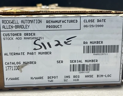 USED Allen-Bradley 1771-ID (120V)