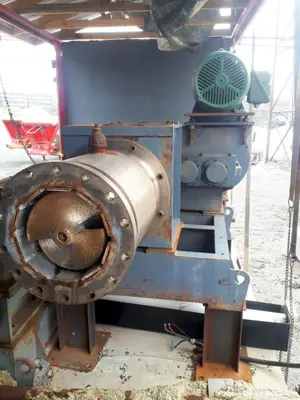 Bonnot Co. 12" Extruder – 40 HP Jacketed Grooved Barrel Industrial Screw Extruder