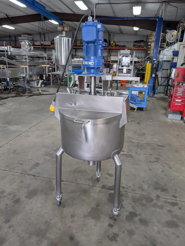 SS Single Wall 30 Gal. Mix Tank