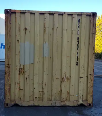 20 ft Standard Shipping Container - MSCU6303818