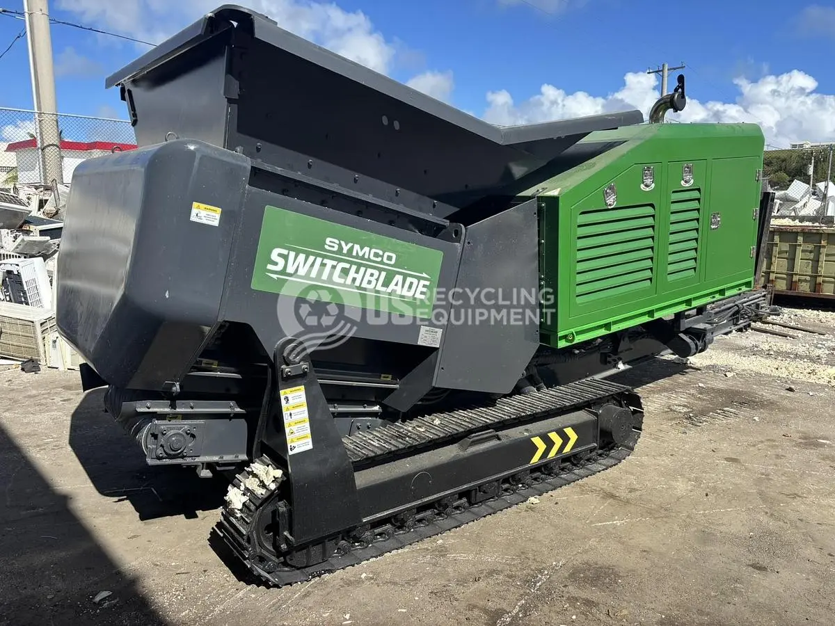 Used SYMCO SB-200 SWITCHBLADE MOBILE SHREDDER Dual Rotor or Single Rotor Shredders British Columbia CA | US Recycling Equipment #1468713