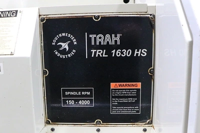 2009 SOUTHWESTERN INDUSTRIES TRAK TRL 1630 HS CNC Lathes | Toolquip, Inc. (13)