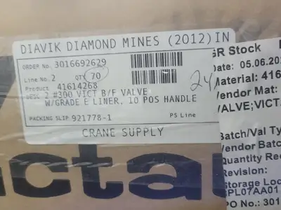 New | in-Stock 2025 VICTAULIC 300MS Valves/Fittings British Columbia CA | Lenmark #1440773