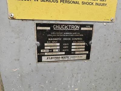 Cincinnati Milacron Heald 261 Grinder w/ Chuck-Tron Controller