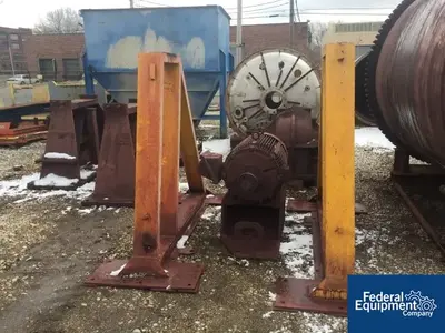 USED Epworth 8’ x 10’ Epworth Ball Mill, C/S, Jacketed, 200 HP