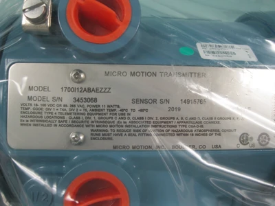 NEW Micro Motion R025 S319NCAAEZYZZ