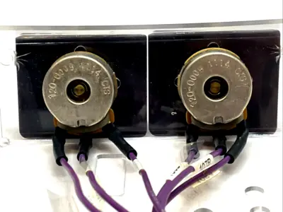 USED CTS POTENTIOMETER W/DIAL LOT OF 2
