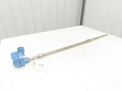 Rosemount 0183P21K2CT0J120T Temperature Sensor 38"Probe 1/2"NPT Model 79 Head
