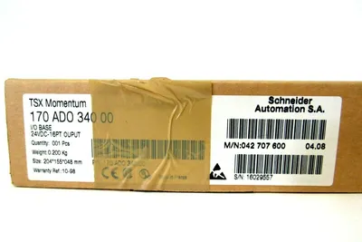 NEW SCHNEIDER AUTOMATION 170-ADO-340-00 I/O MODULE 170ADO34000