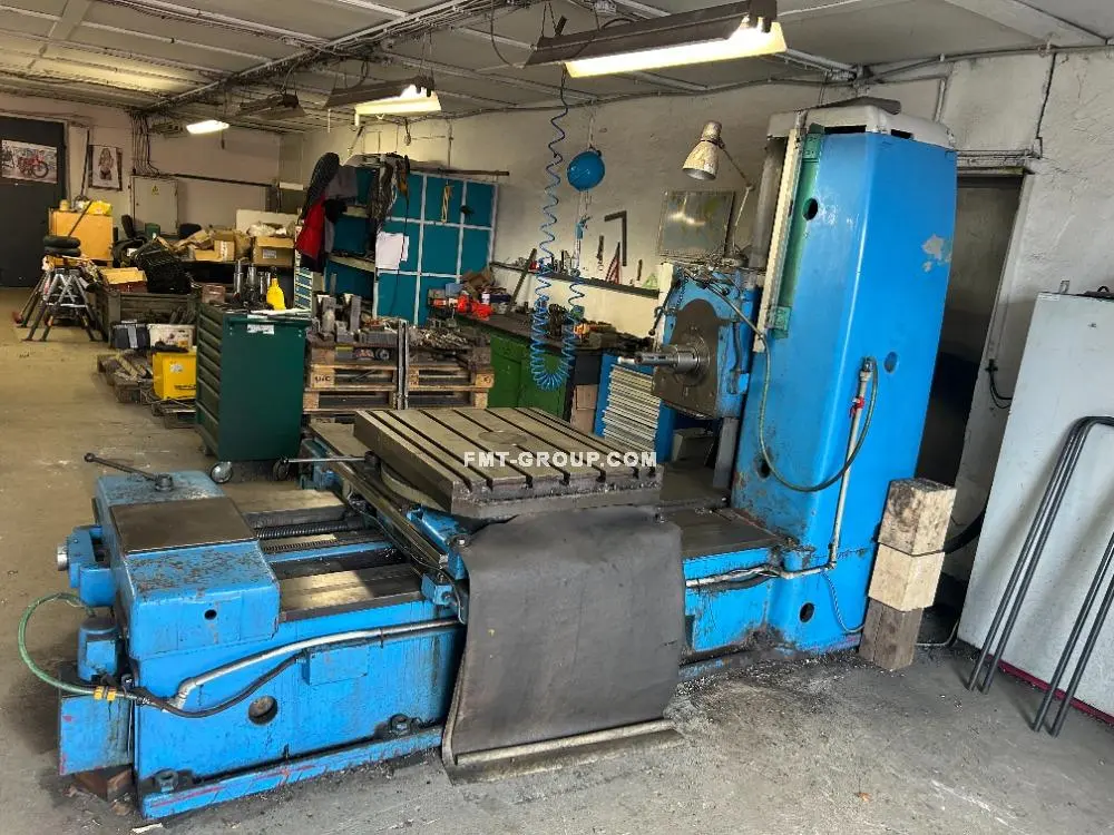 Used TOS VARNSDORF WH 63 Horizontal Table Type Boring Mills SK | F.M.T. Group s.r.o. #1309561