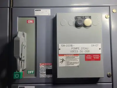 USED SQUARE D MODEL 6