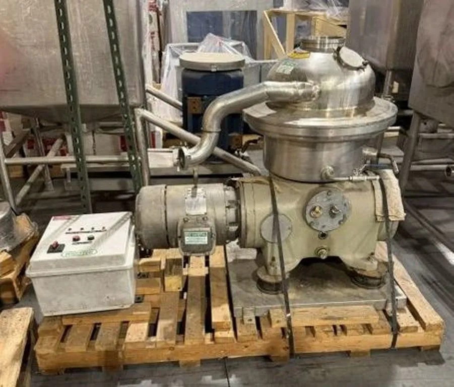 Westfalia SA 20-03-576 separator, 316SS.