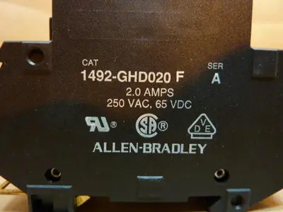 USED ALLEN BRADLEY 1492-GHD020 F SER A