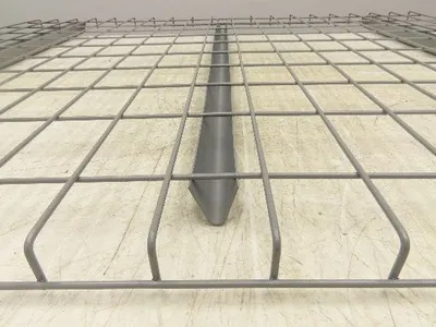 New Pallet Rack Wire Deck 42x52" Waterfall 3 Step Channel Racking 2500lb Mesh