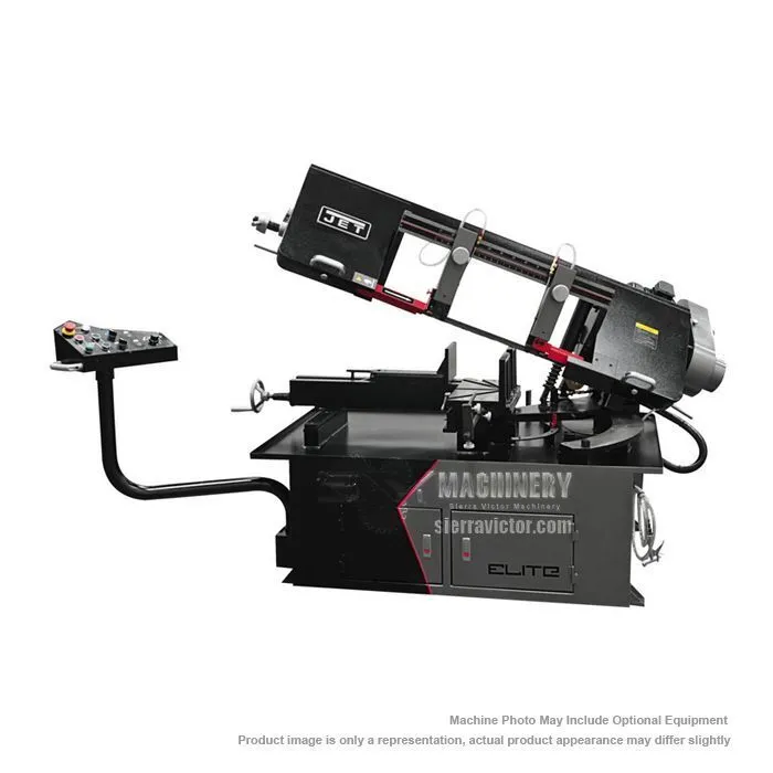New | in-Stock JET EHB-1018VMH Horizontal Band Saws Florida US | Sierra Victor Machinery #261665
