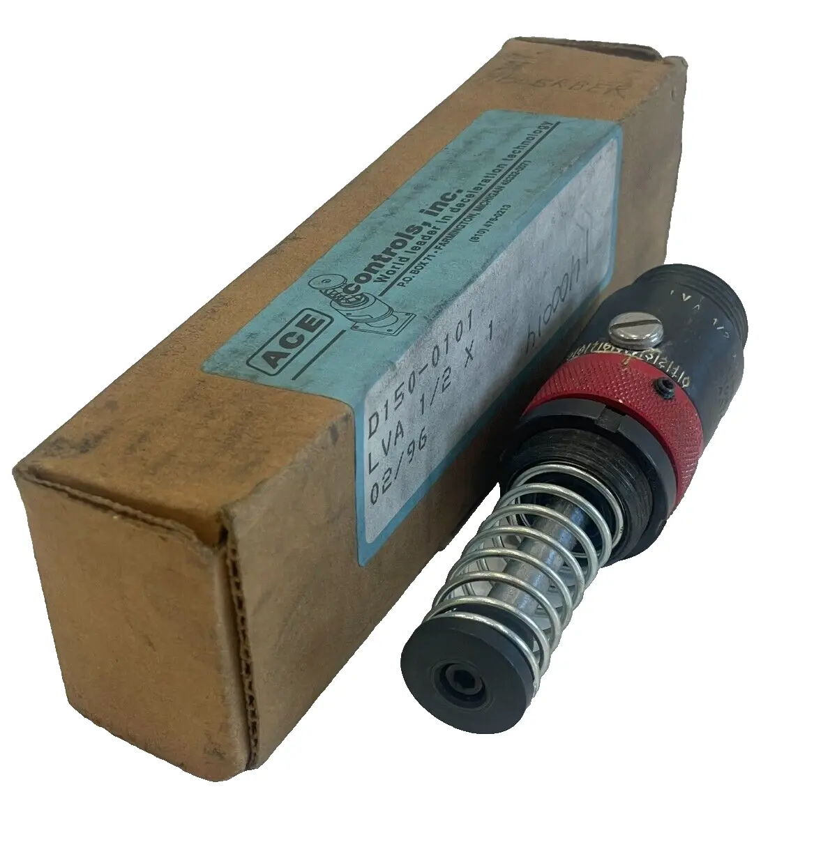 USED ACE CONTROLS 4.174.098 SHOCK ABSORBER LVA 1/2 X 1 D150-0101