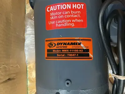 Used DYNAMIX MMX1110DN2 Agitators, Blenders, Mixers Ohio US | HGR 24 #1314194