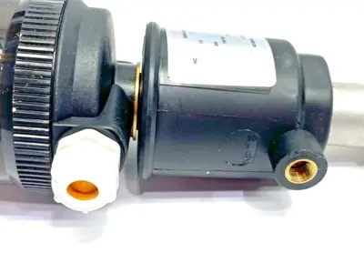 USED ASCO ANGLE BODY 2-WAY MOTORIZED PISTON VALVE, 1/2" NORMALLY OPEN