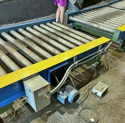 Braner Conveyor, Banding Line 20,000 Lb