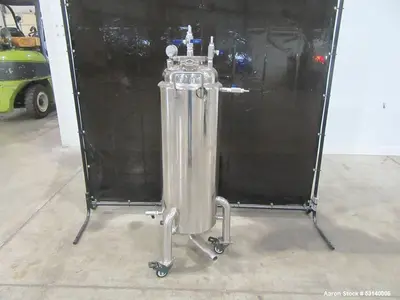 Lot of (2) Used USA Lab 100LB Jacketed Tanks – 304 Stainless Steel, 60L Capacity
