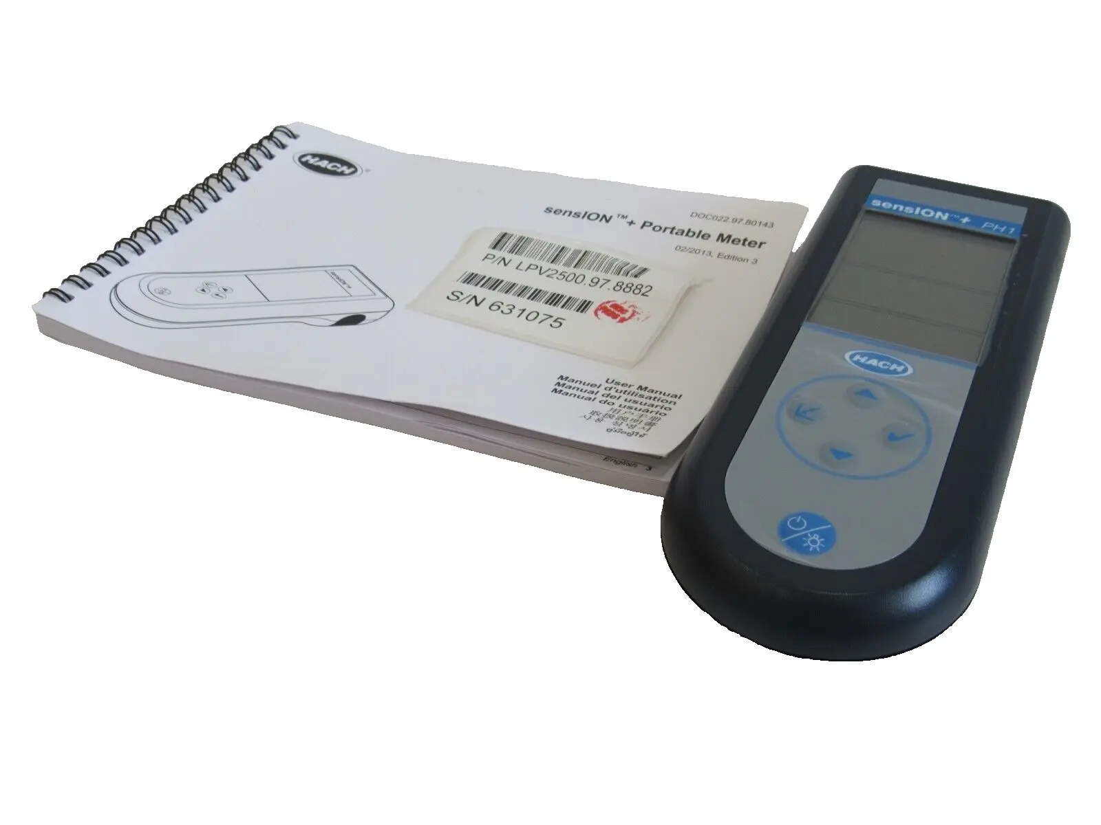 NEW HACH LPV2500.97.8882 PORTABLE METER LPV2500978882