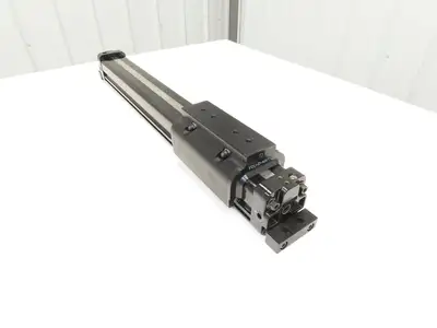 TOL-O-MATIC Rodless Pneumatic Band Cylinder 2" Bore 18.25" Stroke 100 PSI