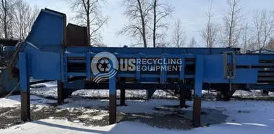 USED 2012 ENDURAVEYOR 72" WIDE CLEATED STEEL BELT CONVEYOR