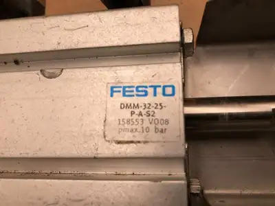 FESTO DMM-32-25-P-A-S2 Double Acting Air Cylinder 145PSI 32mm Bore 25mm Stroke