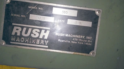 Used 1991 RUSH 380 Drill Grinders Pennsylvania US | Hadanich Machine #1439163