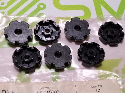 UNIVERSAL INSTRUMENTS 550C-089 TAKE UP WHEEL BUTTON - LOT OF 7 - NEW