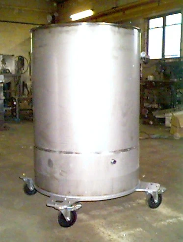 500 L S/S Trolley Tank