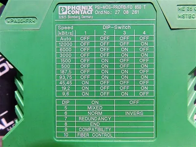 USED PHOENIX CONTACT PSI-MOS-PROFIB/FO