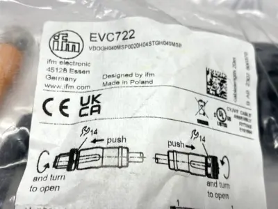 New | in-Stock IFM EVC722, VDOGH040MSP0020H04STGH040MSP Cable & Wire Michigan US | Maverick Industrial Sales #1473896