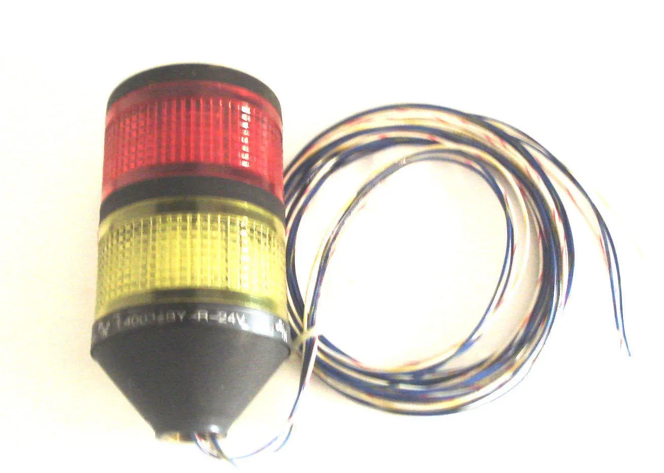 USED SCC STATIC CONTROLS 4003-BY-R-24V STACK LIGHT 4003BYR24V