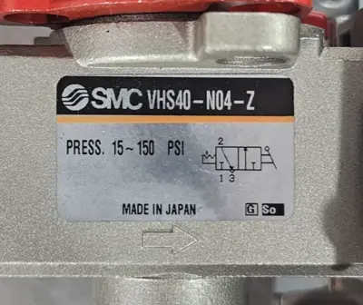 SMC VHS40-N04-Z / AW40-04DH-2 / ISE40A-01-Y Combo Assembly Loc6D14