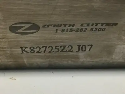 USED ZENITH CUTTER K82725Z2J07