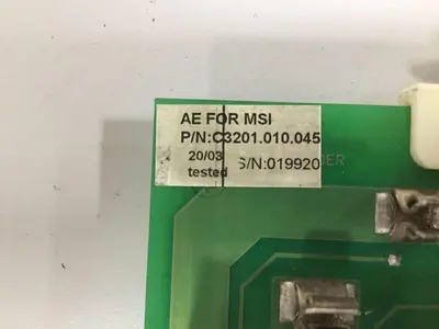 USED AMERICAN MSI C3201.010.045