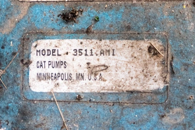 USED 2014 CAT PUMP SS316