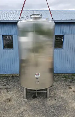 Used 2641 Gallon Insulated Tank, 304 Stainless Steel